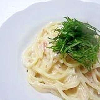 うめぇ梅クリームパスタ